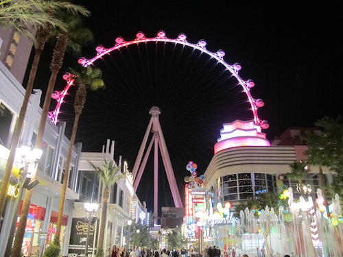 High Roller Las Vegas- la nuit