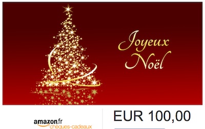 chèque cadeau 100 euros Amazon