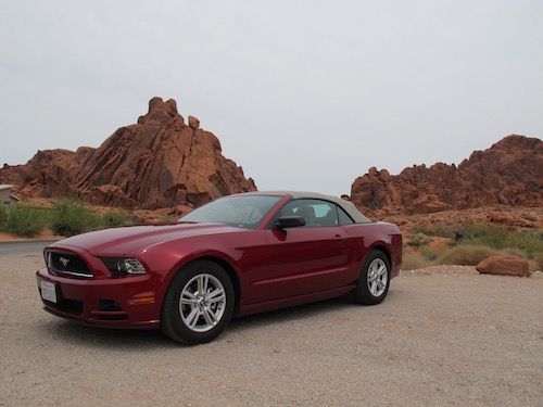 Ford Mustang Valley of fire